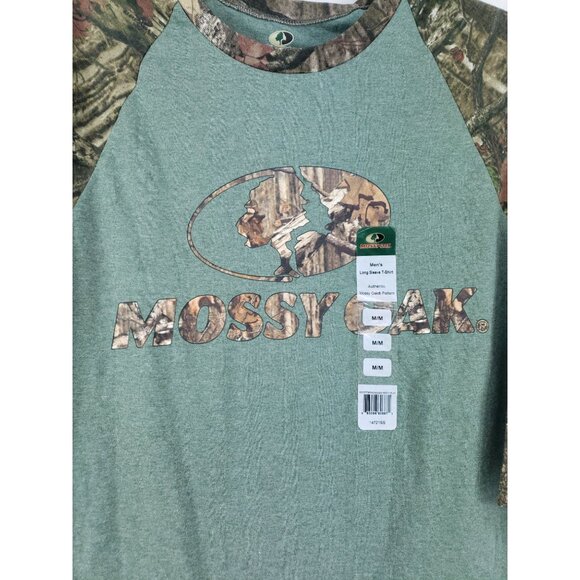 Mossy Oak Reglan Tee Shirt Men's Size Medium Camouflage - Picture 4 of 7